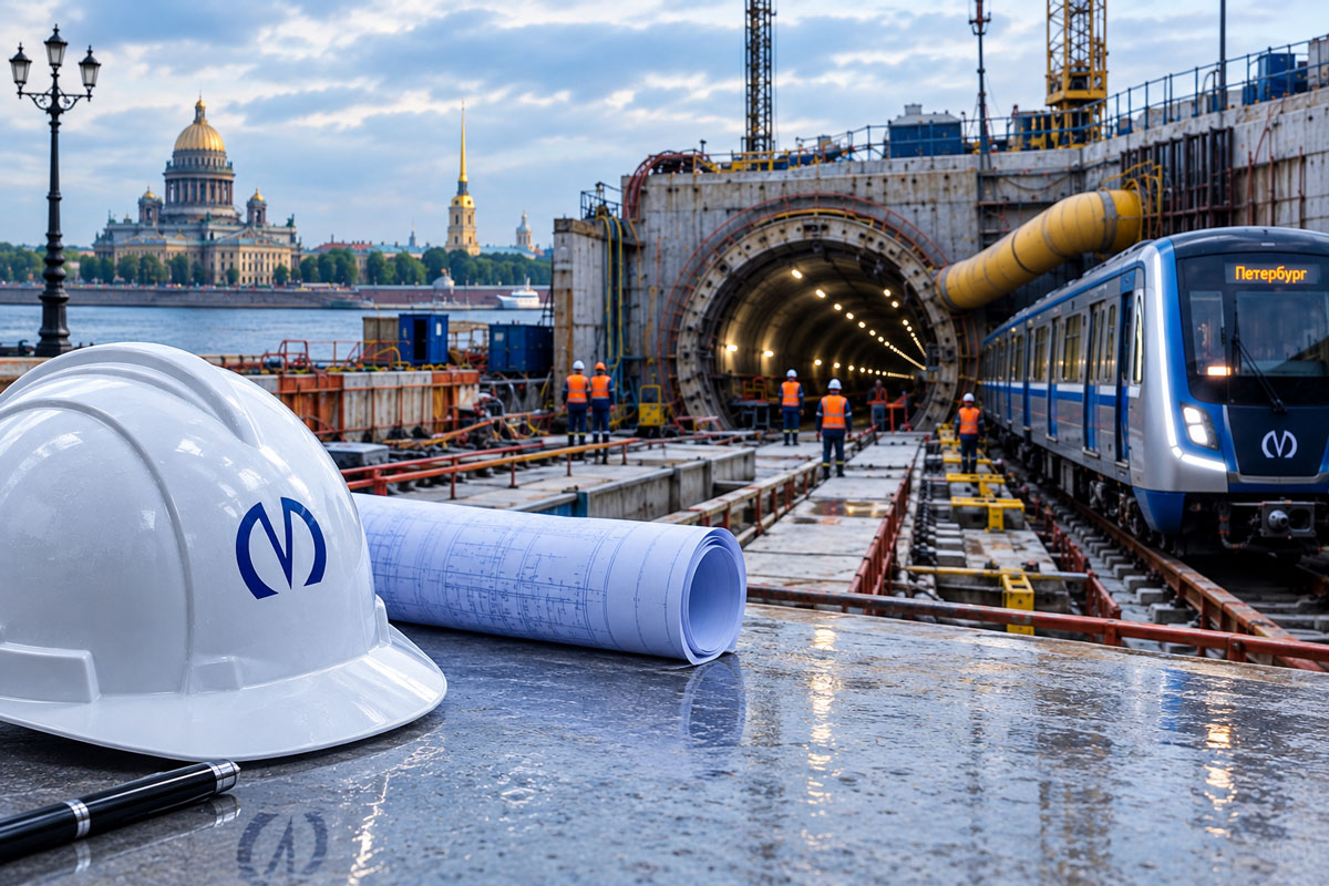 На строительство петербургского метро в 2027 потратят бюджет в 45 млрд